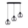 Sollux Lighting Lampa wisząca ALINO 3 czarna SL.1142