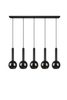 Lampa wisząca Trio 310300532 czarny