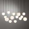 Lampa wisząca Nowodvorski SNOWBALL 11408 Czarny