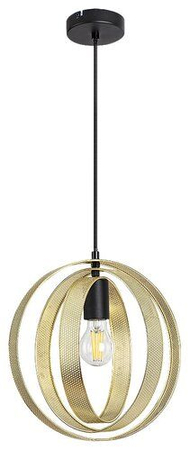 Lampa wisząca Rabalux Harlow 3607 czarny matowy