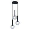 Milagro Lampa wisząca NIKO BLACK 3xG9 ML0333 CZARNY
