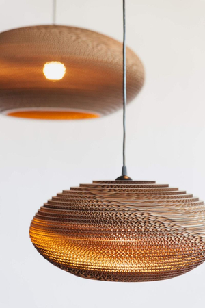 Lampa wisząca Graypants GP-145-a Scraplights Disc20 natural