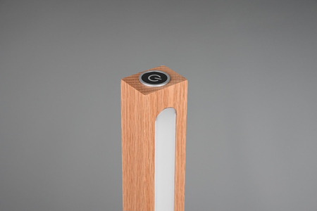 Lampa podłogowa Trio 426410130 drewniany