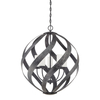 Latarnia wisząca Blacksmith - 5 źródeł światła Quintiesse QN-BLACKSMITH-5P-OBK