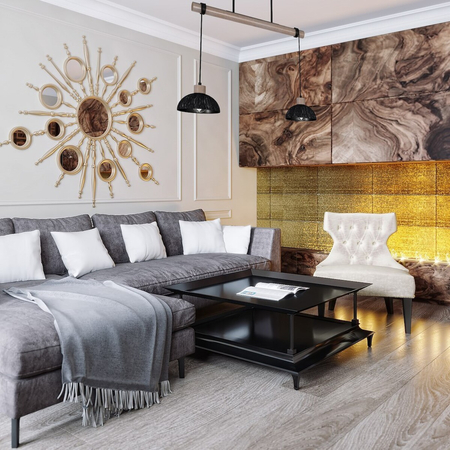 Milagro Lampa wisząca ERIK Sawn black/Patinated wood 2XE27 MLP7639 PRZECIERANY CZARNY / DREWNO PATYNOWANE