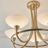 Lampa sufitowa Endon Lighting Cagney CAGNEY-5AB mosiądz