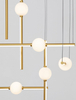 Lampa wisząca Luces Exclusivas AGIL - czarny LE43219