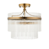 Lampa sufitowa Endon Lighting Marietta 112575 mosiądz