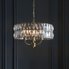 Lampa wisząca Endon Lighting Clifton 106243 mosiądz