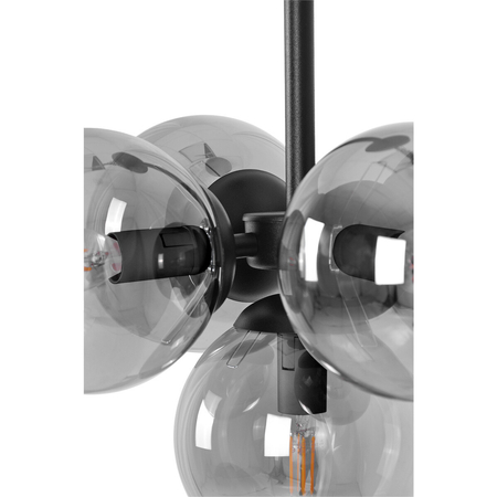 Lampa wisząca Kaja MEGAN K-3836 czarny, grafitowy