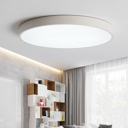 Plafon LED okrągły biały Abigali 300*50mm 20W 3000K