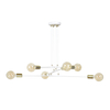 Lampa wisząca VESIO 6 WHITE Emibig 786/6 biały
