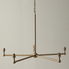Lampa wisząca Endon Lighting Santiago 108212 mosiądz