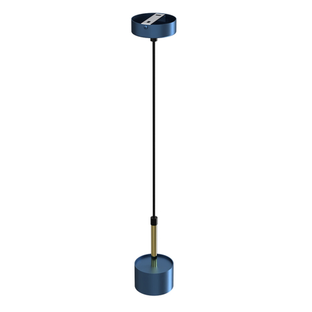 Milagro Lampa wisząca ARENA BLUE/GOLD 1xGX53 MLP7772 Niebieski / Złoto