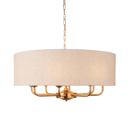 Lampa wisząca Endon Lighting Highclere 110727 mosiądz