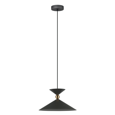 Lampa wisząca Italux Quelto PND-84432-1-GR Szary