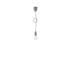Sollux Lighting Lampa wisząca DIEGO 1 szara SL.0575