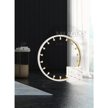 Milagro Lmpa Stojąca CASSIOPEIA 19xE14 MZ5038 Biel / Złoto