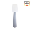 Lampa stojąca No.1 zewnętrzna ogrodowa 2700K Biała ciepła 160cm, szary 32569W