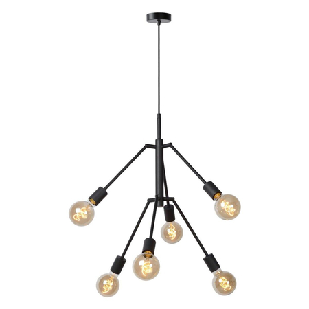 Lampa wisząca Lucide LESTER 21424/06/30 czarny
