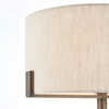 Lampa stołowa Endon Lighting Hayfield 72631 brąz