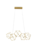 Lampa wisząca Luces Exclusivas ASIS złoty LE42726