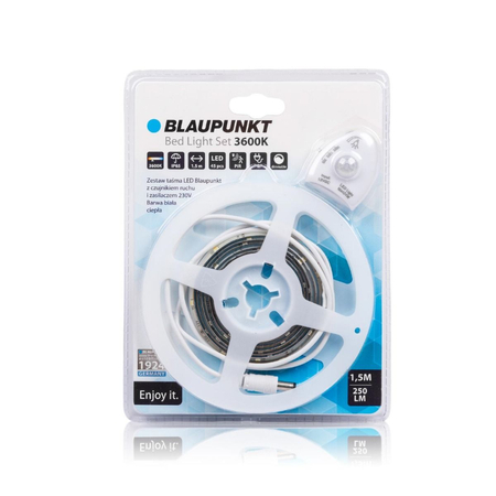 Zestaw taśma LED Blaupunkt BED SET do łóżka w sypialni 