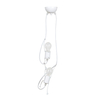 Lampa wisząca BOBI 2 WHITE Emibig 538/2 biały