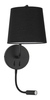 Kinkiet Luces Exclusivas PUENTE LE42267 czarny