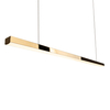 Lampa wisząca Maxlight TRIO LED 12W 3000K P0425D złoty