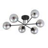 Lampa sufitowa ROMA 6 Emibig 1245/6 czarny