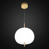 Złota lampa wisząca LED Apple P