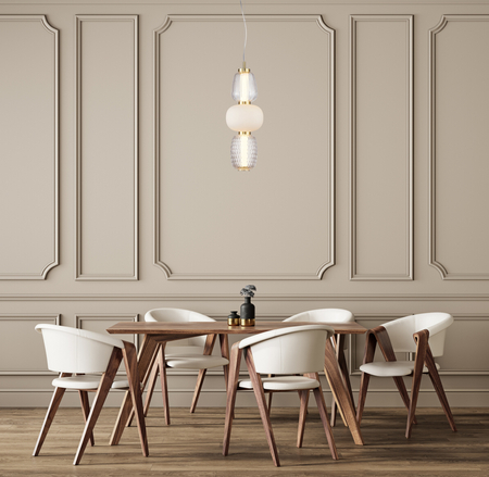 Lampa wisząca Italux PND-98374-28W-GD Piaskowany złoty z połyskiem