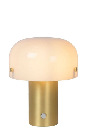 Lampa stołowa Lucide TIMON 05538/01/02 biały/złoty