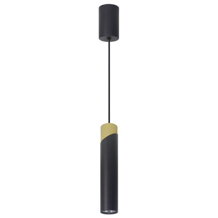 Milagro NEO BLACK GOLD LAMPA WISZĄCA 1xGU10 ML0284 CZARNY + ZŁOTY