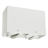 Milagro Lampa Sufitowa Blocco Biały 2x7W GU10 Led ML478 BIAŁY