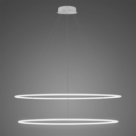 Lampa Ledowe Okręgi No.2 150cm 4k biała ściemnialna