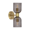 Light Prestige Podwójny kinkiet Piega dymny 2xE14 LP-939/2W smoked