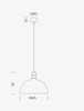 Lampa wisząca Nemo ALBEHH53 Am4z