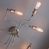Lampa sufitowa Endon Lighting Hal 81610 miedziany