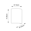 Kinkiet Endon Lighting Longshore 101690 czarny