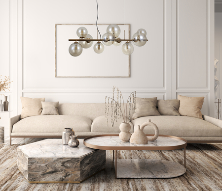 Lampa wisząca Italux PND-406007-10-HBR Mosiądz miodowy