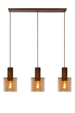 Lampa wisząca Lucide TOLEDO 74405/03/62 biały/miedziany