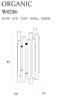 Kinkiet Maxlight W0286D czarny/chrom