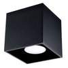 Sollux Lighting Plafon QUAD 1 szary SL.0024