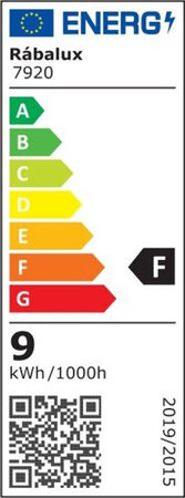 Kinkiet zewnętrzny Rabalux Amalfi 7920 chrom satyna
