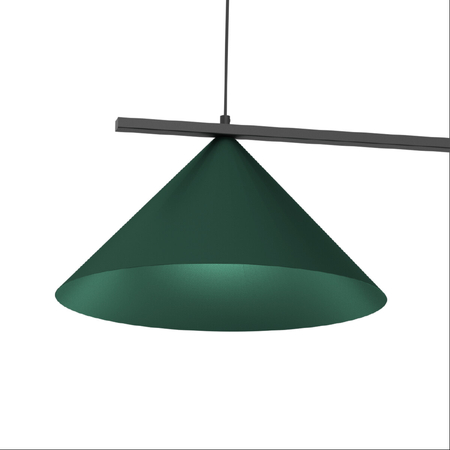 Milagro Lampa wisząca CAPITAL BLACK/GREEN 2XGX53 MLP1529 Zielony