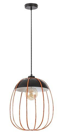 Lampa wisząca Rabalux Svens 72034 czarny matowy
