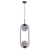 Lampa wisząca DAVOS Kaja K-5111 grafitowy