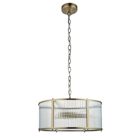 Lampa wisząca Endon Lighting Ridgeton 106282 mosiądz